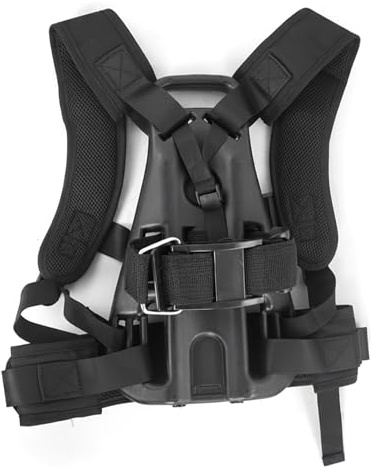 Tapallmy Bolsa para Tanque, 1 Paquete de Mochila para Tanque de oxígeno, Correas ergonómicas y cómodas, Soporte Antideslizante, arnés para Mochila de Buceo de Nailon y ABS, Negro