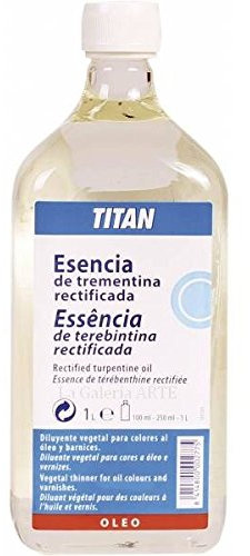 Esencia De Trementina 1 litro Titan