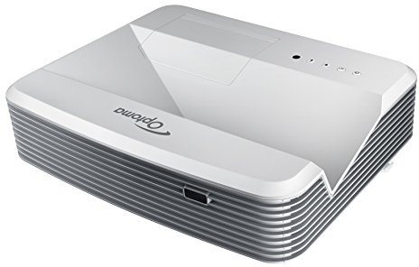Optoma Proiettore 3D 1080p a ottica ultra corta (EH320UST), bianco