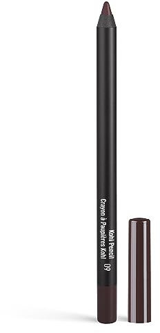 Inglot Kohl Pencil - Soft and Precise Eye Pencil in Deep Black Shade | Ideal for Defining and Highlighting the Eye Contour | Long-lasting | Smudge-proof | 1,2 g | 09