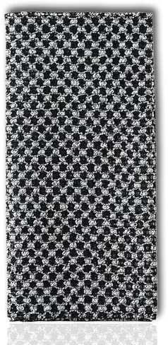 XIANZANDER Japanisches Peeling-Handtuch, Peeling-Duschtuch, extra langer Peeling-Waschlappen, Peeling-Körperschrubber für Männer und Frauen, Reinigung und Spa (schwarz)