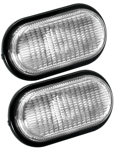 2 répétiteurs clignotant compatibles pour Clio, Master, Twingo, Megane, Scenic, Espace, Kangoo, Movano, Vivaro, Trafic, Primastar, Interstar, Kubistar, Laguna, Express, R19, R21, Thalia | 7700822136