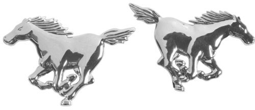 Pilot LA_15027 Mustang Self-Adhesive 3D Emblem 2 Piece