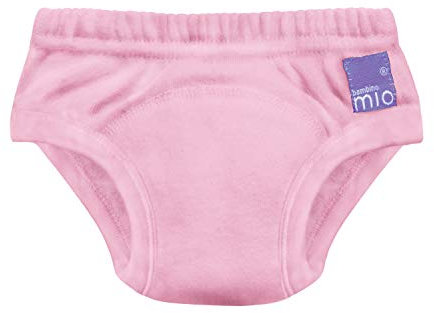 Bambino Mio, wiederverwendbare Töpfchen-Trainingshose für Jungen und Mädchen, Hellrosa, 2-3 Jahre