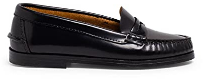 Pisamonas Mocasines Niña Colegio Castellanos Piel Talla 34 Color Negro
