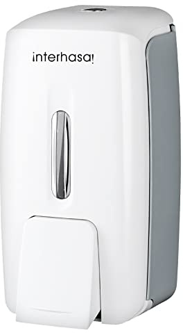 interhasa! Soap Dispenser Wall Mount Refillable 28oz Hand Sanitizer Dispenser Commercial Hand Soap Dispenser for Bathroom Support Liquid Gel Soap