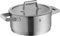 WMF Comfort Line Kochtopf klein 20cm, Glasdeckel, Bratentopf Induktion 2,5l, Cromargan Edelstahl mattiert, Innenskalierung, stapelbar, unbeschichtet
