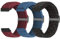 22mm Geflochtenes Armband Kompatibel mit Samsung Galaxy Watch 3 45mm/Galaxy Watch 46mm/Gear S3 Frontier/Garmin Venu 3/2/Vivoactive 4/Forerunner 570(47mm)/Amazfit Bip 6/5/GTR 4/3/2/Balance Damen Herren