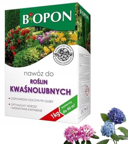 Dünger für Heidelbeeren Hortensie NPK Heidekraut Rhododendren Acidophil 1kg