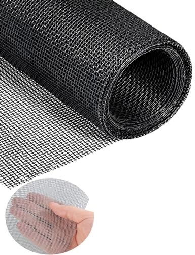 sylbx Fiberglas Fliegengitter Netz,DIY Fenster Insektenschutzgitter,Zuschneidbares Moskitonetz,Fliegengitter Fenster,Fliegennetz Fenster,für Balkontür Wohnzimmer Terrassentür(120 x 250 cm)