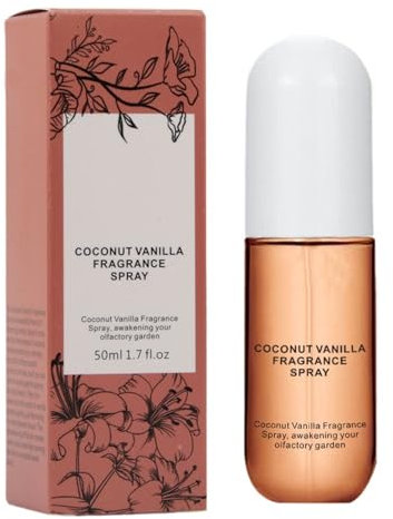 Fragrance Body Spray Coconut Vanilla Wild Rose Fragrance For Men And Women Hair And Body Spray Long Lasting Perfume Spray (Coconut Vanilla Flavour)