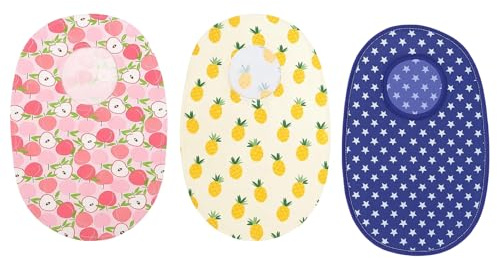 3 Stoma Bag Covers, Ostomy Pouch Covers for Men and Women, Discreet Colostomy Bag Covers with Odor Control, Reusable Stoma Bags for Everyday Wear and Outdoor Activities