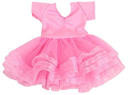 DUORUI Vêtements de Poupée Robe de Ballet Tenue en Dentelle pour Poupée American Girl 18 Pouces