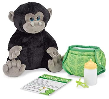 Melissa&Doug 40451 Baby Gorilla Stofftier | Kuscheltier | Alle Altersgruppen | Geschenk für Jungen oder Mädchen
