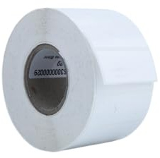 BCS LABELS - Rollo 2000 Etiquetas autoadhesivas 50x20mm de Polipropileno para impresora de etiquetas adhesivas Zebra, Brother, Toshiba, TSC, Godex, Especial para cocina y congelador (1)