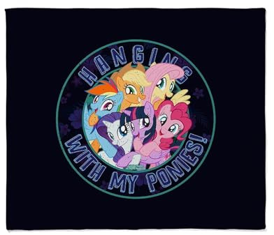 CafePress My Little Pony Hanging with My Ponie Throw Blanket Super Soft Fleece Plush Throw Blanket, 60x50