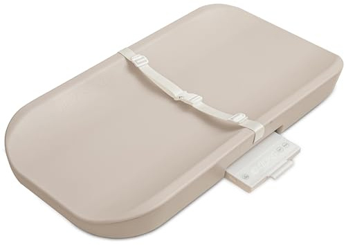 Fasciatoio lavabile, bilancia per bambini, 2 in 1, bilancia intelligente e fasciatoio, impermeabile, con cintura di sicurezza, tappetino antiscivolo, leggero, facile da pulire e portatile