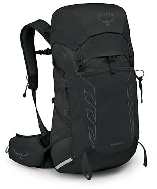 Osprey Women's Tempest 33 Ef Lightweight Hiking Backpack, Black/Coal Grey, One Size