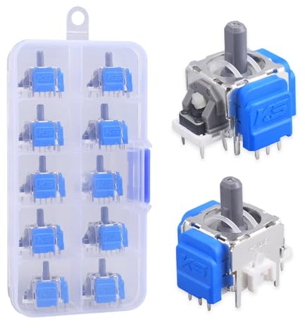 VGBUS Qualitied TMR Electromagnetic Joystick Replacement for PS4/Xbox one/PS5/Switch Pro/Xbox one elite-10 Packs (TMR PS5) [playstation]