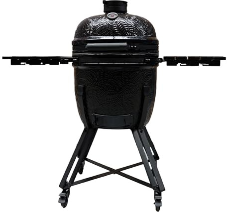 Barbecook Barbacoa Kamado Kamal 2.0 Grill, ahumar, Vapor, Asar, Grande, Negro, 128x78x115cm