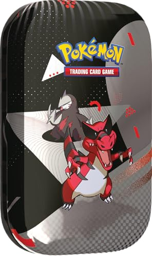 Pokémon TCG: Unova Mini Tin – Krookodile & Excadrill (2 Paquetes de Refuerzo y 1 Tarjeta Adhesiva)