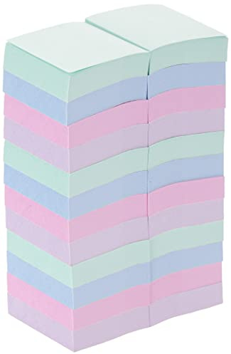 Post-it 653-1RPT Haftnotiz Recycling Pastell Rainbow Notes Tower