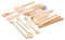 Küchenhelfer Set Holz Buche (6x Kochlöffel, 4x Pfannenwender, Honiglöffel, Grillzange, Schneidebrett, Fleischhammer, Gewürzlöffel)