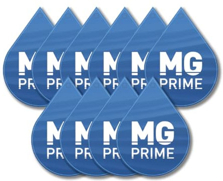 MG PRIME Duftbaum 10x Black Ice Fahrzeugduft Lufterfrischer für das Auto Duftspender Duftanhänger blau