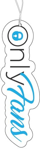 CME.Promo 2x Duftbaum mit Only Fans Motiv, Auto Duftspender Lustig, Tuning, Car Air Freshener, Duftanhänger Set