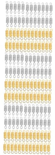 Angoily 360pièces Fermoirs à Vis Pour Fabrication De Bijoux Connecteurs Pour Bracelets Et Colliers Et Sécurisés