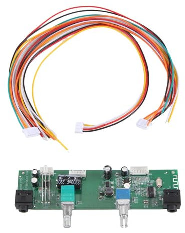 VENEKA Fonograf ingångskort modul kompatibel med Bluetooth skivspelare modul utvecklingskort tillbehör ersättning