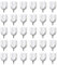 AABDTYYD 30 Pezzi Ganci Adesivi Bianchi Resistente, Carico massimo 1,5lb, Gancio Autoadesivo per Cucina Bagno Senza Forare (47,5x24,2x21mm), Acciaio Inox + Plastica