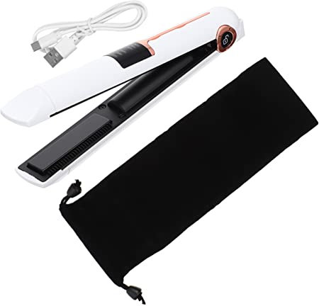 CALLARON Rizador De Carga Inalámbrica Para Niña Plancha De Pelo Multifuncional De Plástico Herramienta Para Moldear El Cabello Para Viajes y Diario