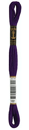 Anchor broderi trådar sticktwist, löplängd: 8m 102