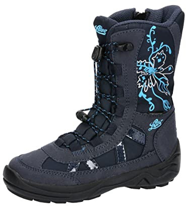Lico Mädchen Aldina Schneestiefel, Marine Blau, 32 EU