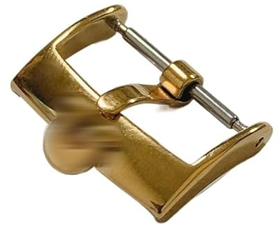 Fibbia Orologi,Sostituzione Fibbia Accessori for Orologi Cinturino 12mm 14mm 16mm 18mm 20mm for Cinturino Omega Seamaster Orologio da Uomo Pin Assicurazione Fibbia Chiusura in Acciaio Inossidabile (C