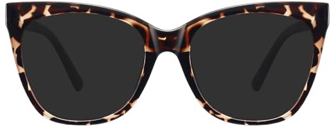 WOWSUN Large Polarized Cat Eye Sunglasses for Women