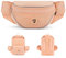 Johnny Urban Bauchtasche Damen & Herren Peach - Jimmy - 2in1 Hüfttasche mit Rucksackfunktion - Faltbarer Rucksack für Festival - Multifunktional & Wasserabweisend