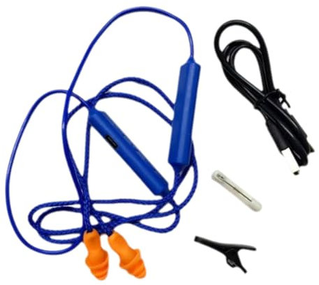 PACHHK Bouchons d'oreille Bluetooth pour le travail, suppression du bruit, protection auditive, chantiers de construction, lieux bruyants A