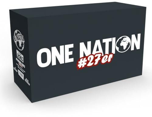 ONE Nation Charbon de coco naturel de qualité supérieure, charbon de noix de coco, briquettes de noix de coco, cubes de charbon de bois, neutre au goût, longue durée de combustion (4, 27)