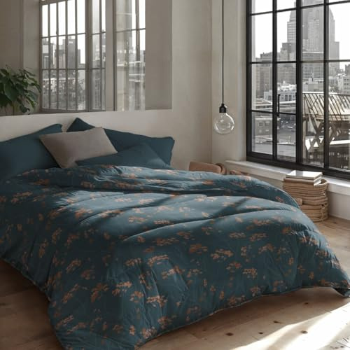 Zelesta Royalbed Light Bettdecke 240x200 cm 4 Jahreszeiten - Bettwäsche winterdecke und Sommer-Bettdecke Duvet - Waschbare bettdecke ohne Bezug - Anti-Allergene Steppdecke - Bettwäsche mit Muster