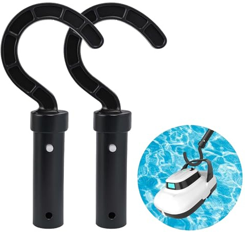 Gancho para Robot de Piscina,Ganchos para Postes de Piscina,Ganchos para Robot Limpiafondos,Gancho Limpiador de Piscina Accesorios,para Todos los Robots Limpiafondos de Piscinas