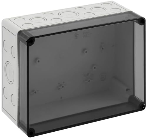 Spelsberg 10650801 TK PS 2518-11-tm Installations-Gehaeuse 254 x 180 x 111 Polycarbonat, Polystyrol (EPS) LIC, Lichtgrau (RAL 7035), (L x B x H) 254 x 180 x 111 mm