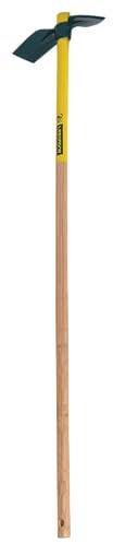 Leborgne, Serfouette forgée panne et langue douille ovale duopro, Manche bois percé certifié PEFC 100% de130 cm, Outil 3 en 1 : panne, langue et surface de frappe