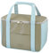 Sehr große Be Cool City Kühltasche Island Paradise L mit 44x 22 x 29 cm, ca. 28 l Volumen - Platz für einen großen Einkauf. Elegant, mit ergonomischen Griffen
