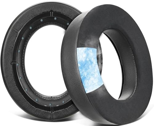 SOULWIT Cooling-Gel Earpads Cushions Replacement for Corsair HS70/Pro HS60/Pro HS50/Pro HS75 XB Gaming Headset/Headphones, Ear Pads with Noise Isolation Foam