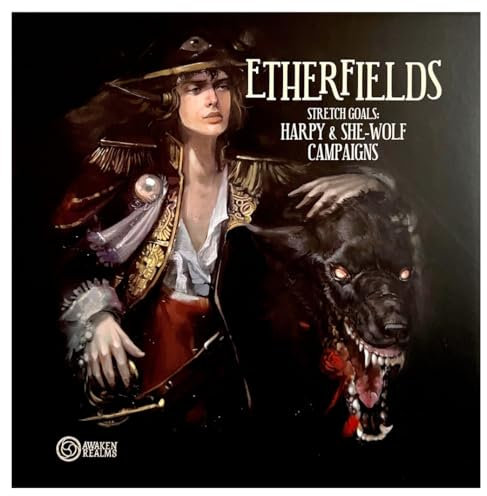 Awaken Realms | Etherfields: Stretch Goals | Kooperative Brettspiel-Erweiterung | ab 14 Jahren | 1-4 Spieler | 90-180 Minuten Spielzeit