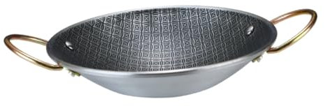Cabilock Topf Aus Edelstahl Topf Zum Braten Kühltasche Für Flaschen Hex Verkleidet Chinesischer Wok Japanischer Brattopf Kochtopf Kochgeschirr Für Die Küche Rostfreier Stahl Heizung Pfanne