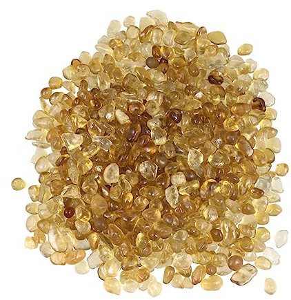 COSMEVIVI 500g Gravier De Verre Coloré Pour Décoration Aquarium Ambre Pour Aquarium Domestique