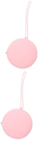 minkissy 2pezzi Cofanetto Portatile Silicone Per Mestruali Design Compatto e Leggero Facile Trasportare Uso Rosa